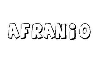 AFRANIO