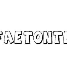 FAETONTE