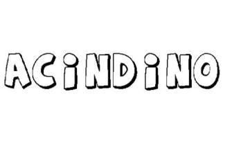 ACÍNDINO