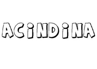 ACÍNDINA