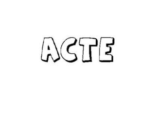 ACTE