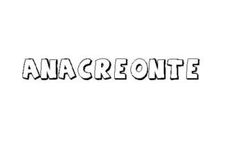 ANACREONTE