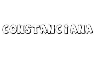 CONSTANCIANA