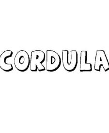 CÓRDULA