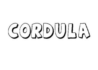 CÓRDULA