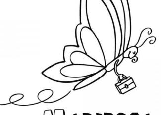 Mariposa volando