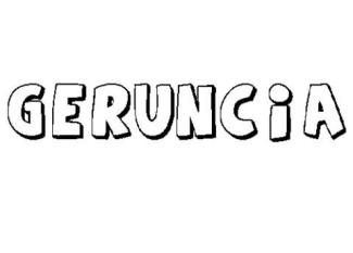 GERUNCIA