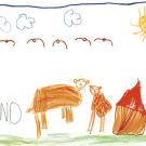 Lino Hevia Ruiz, 5 años