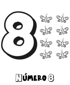 El número 8