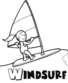 Windsurf en verano