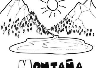 Montaña en verano