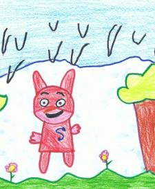 Dibujo de Ángel, de 5 años