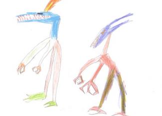 Dibujo de Marçal, de 5 años