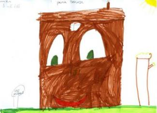 Dibujo de Claudia, de 5 años