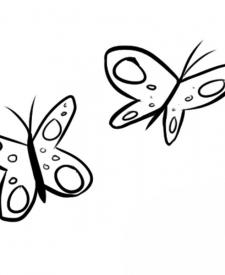 Mariposas volando
