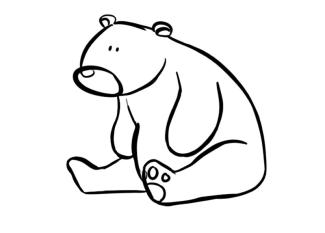 Oso sentado