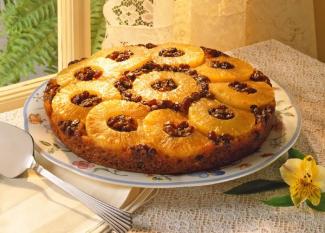 Pastel de piña, postre exótico para niños