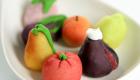 Receta de frutas de mazapán para niños