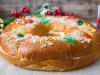 Roscón de Reyes relleno con nata