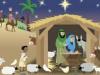 El nacimiento del niño Jesús. Cuento de Navidad