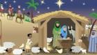 El nacimiento del niño Jesús. Cuento de Navidad