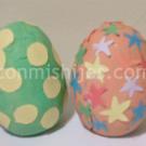 Huevo de Pascua de plastilina. Manualidades infantiles