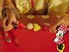 Brocheta de frutas de Minnie Mouse