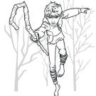 Dibujo de Jack Escarcha para imprimir y colorear