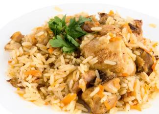 Receta de arroz con pollo para niños