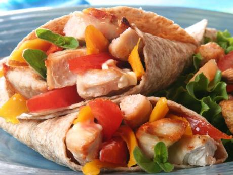 Receta rápida de fajitas de pollo para niños