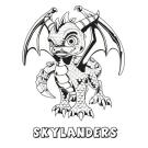 Skylanders Spyro´s Adventure. Dibujos infantiles para pintar