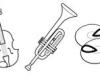 Instrumentos musicales. Ficha para ampliar vocabulario