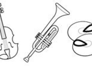 Instrumentos musicales. Ficha para ampliar vocabulario