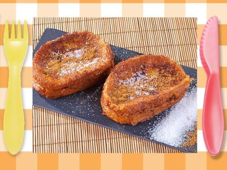 Torrijas sin gluten, receta dulce para niños celíacos