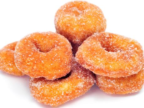 Rosquillas fritas. Postre tradicional para niños