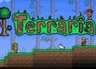 Terraria, juego de exploración e imaginación para niños.