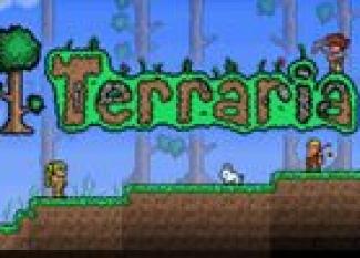 Terraria, juego de exploración e imaginación para niños.