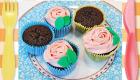 Cupcakes en forma de rosa. Receta fácil para niños