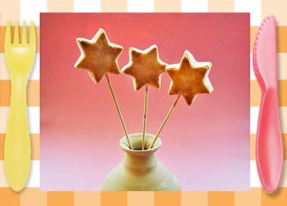 Galletas de varita mágica. Receta de postre para niños