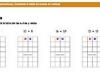 Completa las tablas de sumas. Fichas escolares de matemáticas