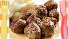 Albóndigas de berenjena al horno, receta sana para niños