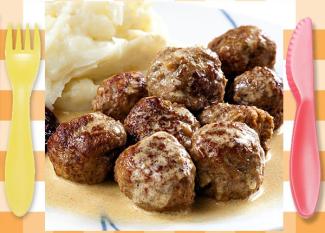 Albóndigas de berenjena al horno, receta sana para niños