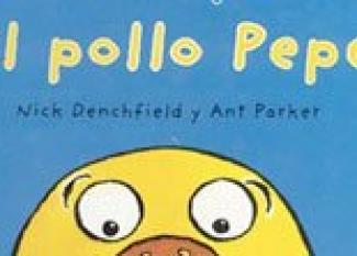 El pollo Pepe. Libro desplegable para niños