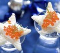 Recetas de canapés para Navidad paso a paso