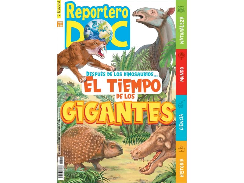 DESCUBRE LA REVISTA REPORTERO DOC (para niños a partir de 9 años)