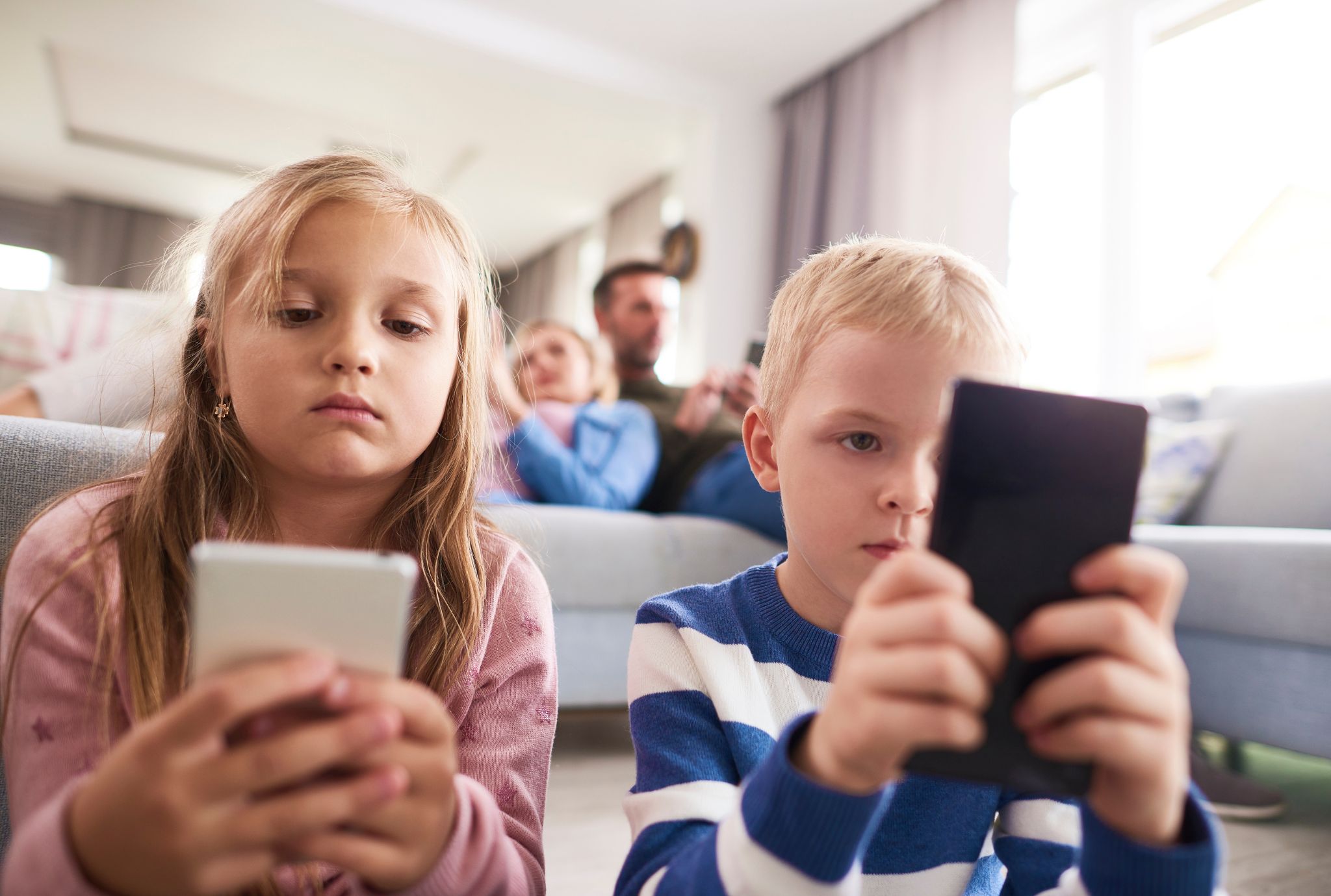 Uso excesivo de las pantallas