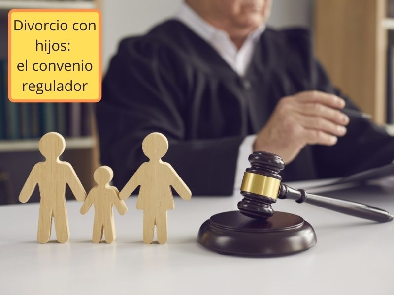 Convenio regulador en caso de divorcio con hijos