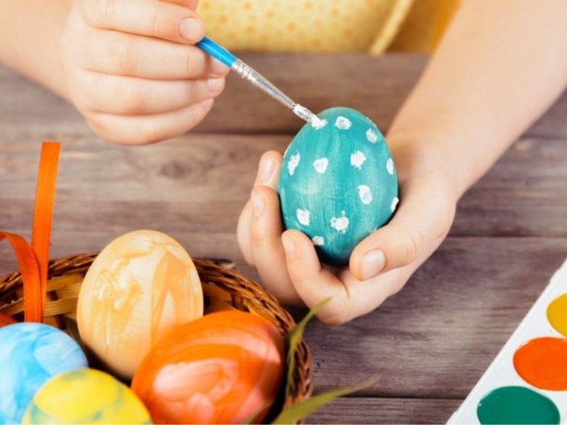 decorar huevos de pascua