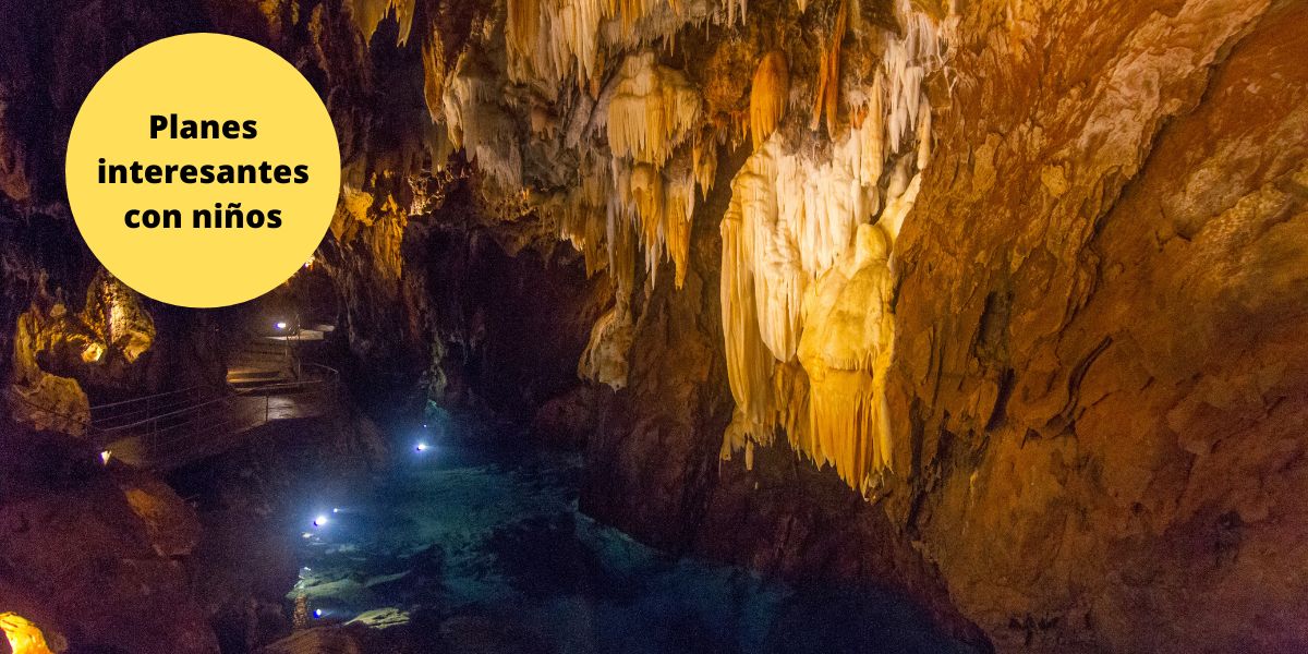 Gruta de las Maravillas con niños Gruta de las Maravillas con niños