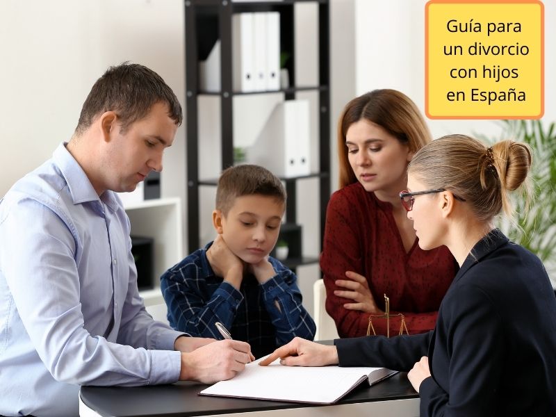 Guía para un divorcio con hijos en España